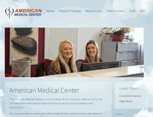 Tablet Screenshot of american-care.com